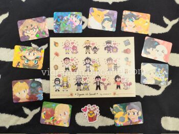 Rule 34 | 3girls, 5boys, agumon, bird, bug, digimon, digimon (creature), digimon survive, dog, dracumon, falcomon, floramon, gabumon, glasses, haru (digimon survive), highres, hinata minoru, kayama shuuji, kimishima saki, kunemon, labramon, lopmon, minase miyuki, momotsuka takuma, multiple boys, multiple girls, professor (digimon survive), rabbit, renamon, reptile, shakomon, shibuya aoi, shinonome kaito, shinonome miu, tominaga ryo