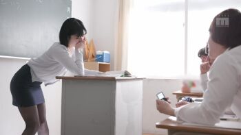 1girl animated censored classroom fellatio female_ejaculation japanese_(nationality) jav multiple_boys oral photo_(medium) sex sex_toy sound tagme teacher teacher_and_student video