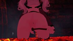 +_+ 1girl 3d @_@ animated ass audible_music belt black_sleeves black_thighhighs blush censored demon_girl demon_horns demon_wings detached_sleeves dildo drill dungeon fellatio female_focus female_masturbation flat_chest from_behind from_side garter_belt halloween halloween_costume heart holding holding_riding_crop holding_whip horns kneeling lava loli looking_at_viewer lying masturbation mosaic_censoring multiple_views nipples nude object_insertion on_back oral paddle pussy riding_crop sakura_ecchiya sex_toy simulated_fellatio skull sound spread_legs symbol-shaped_pupils thighhighs torch twintails vaginal vaginal_object_insertion video vrchat whip wings