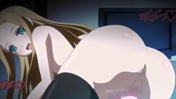 10s 1boy 1girl 2019 age_difference animated anime_screenshot aqua_eyes ass assertive_female blonde_hair bouncing_breasts breasts censored clothed_male_nude_female condom condom_on_penis cowgirl_position cum cum_in_pussy doll english_text femdom girl_on_top hetero indoors interior medium_breasts moaning mosaic_censoring nina_(tiny_evil) nipples nude penis pussy sex size_difference sound straddling subtitled tagme thighhighs tiny_evil used_condom vaginal video