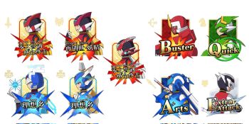 1girl 6+boys armor black_armor black_eyes blue_armor blue_eyes blue_helmet copy_x_(mega_man) cyber_elf_x_(mega_man) dark-skinned_male dark_skin facial_mark fairy_leviathan_(mega_man) fate/grand_order fate_(series) fighting_fefnir_(mega_man) forehead_jewel green_armor green_eyes green_helmet helmet hidden_phantom_(mega_man) highres holding holding_polearm holding_weapon mega_man_(series) mega_man_zero_(series) mr_cairox multiple_boys omega_(mega_man) polearm profile red_armor red_eyes red_helmet red_scarf sage_harpuia_(mega_man) scarf simple_background weapon white_background x_(mega_man) zero(z)_(mega_man) zero_(mega_man)