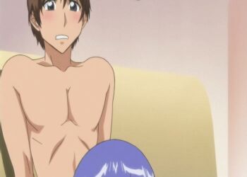 animated animated_gif aniyome_wa_ijippari ass blue_hair handjob katsuragi_mai panties underwear