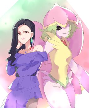 Rule 34 | absurdres, digimon, digimon (creature), digimon beatbreak, flower, gotm tknr, highres, lilamon, monster girl, petals, plant girl, rose woodville