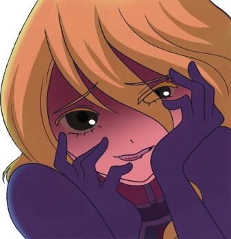 blonde_hair digimon digimon_story:_lost_evolution kernel_(digimon) long_hair looking_at_viewer teeth third-party_edit transparent_background yandere