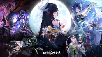 1other 4boys 6+girls :o aether_(genshin_impact) aino_(genshin_impact) alice_(genshin_impact) antenna_hair arm_support bangs_pinned_back bare_shoulders belt black_cape black_choker black_dress black_gloves black_hair black_jacket blonde_hair bloomers blunt_bangs bracelet breasts cape chinese_commentary choker claw_ring closed_eyes closed_mouth coat collarbone columbina_(genshin_impact) commentary commentary_request copyright_name cowboy_shot cowlick dress earrings elbow_gloves electricity english_text eye_mask eyelashes facial_mark facing_away flins_(genshin_impact) forehead from_above from_behind front_slit full_moon genshin_impact gloves gold_bracelet green_dress green_eyes green_hair grey_eyes hair_between_eyes hair_intakes hair_ornament hair_ribbon hairclip halter_dress halterneck hand_up hat head_wings highres holding holding_lantern ineffa_(genshin_impact) jacket jahoda_(genshin_impact) jewelry lantern lauma_(genshin_impact) long_hair long_sleeves looking_at_viewer looking_back looking_up male_focus mask medium_breasts mini_durin_(genshin_impact) mini_durin_(human)_(genshin_impact) mole mole_under_eye moon multicolored_hair multiple_boys multiple_girls nail_polish nefer_(genshin_impact) nicole_reeyn off_shoulder official_art open_clothes open_coat open_mouth orange_eyes paimon_(genshin_impact) pale_skin parted_lips pink_hair pointy_ears pulonia_(genshin_impact) purple_hair ribbon sandrone_(genshin_impact) screw_hair_ornament short_eyebrows short_hair sidelocks sitting skindentation skirt sleeveless sleeveless_dress sleeves_past_fingers sleeves_past_wrists smile standing streaked_hair teeth thigh_strap thighs tiara two-tone_hair underwear upper_body upper_teeth_only usekh_collar varka_(genshin_impact) very_long_hair vision_(genshin_impact) white_belt white_coat white_hair white_mask white_ribbon white_skirt wings witch_hat x_hair_ornament yellow_eyes