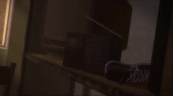 1boy 1girl 3d age_difference anal animated artist_request ass ass_focus ass_shake barefoot blonde_hair butt_jiggle cum cum_in_pussy cum_on_ass cum_on_body erection girl_on_top hetero indoors loli looking_at_viewer looking_back medium_hair nude older_male_and_younger_female pockyin pov pov_crotch reverse_cowgirl_position sarah_(the_last_of_us) sex shaking solo_focus sound straddling tagme the_last_of_us the_last_of_us_(series) video