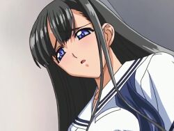 00s 1boy 1girl 2006 against_wall animated arms_up assisted_exposure bent_over black_hair bouncing_breasts breasts breasts_out censored clothes_lift hetero indoors interior large_breasts locker locker_room long_hair mizushima_asa nipples penis saisho_hajime school_uniform sex sex_from_behind skirt skirt_lift sora_no_iro_mizu_no_iro sound stealth_sex sweat tagme tan tanline undressing upper_body vaginal video