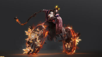 1girl animal_ears bare_shoulders black_hair breasts cat_ears cleavage highres japanese_clothes kasha_(nioh) large_breasts long_hair nioh nioh_2 official_art yellow_eyes