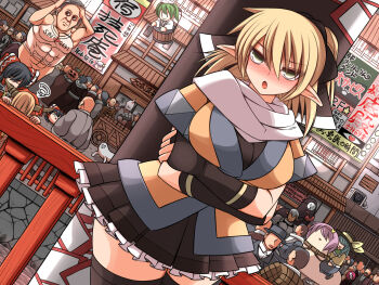 Rule 34 | >:o, 00s, 6+girls, :3, :d, :o, :t, ^ ^, adapted costume, black hair, black legwear, blonde hair, blush, bow, breasts, brown hair, buront, closed eyes, clothes writing, commentary request, crossed arms, crowd, curvy, faceless, fence, final fantasy, final fantasy xi, fingerless gloves, gloves, green eyes, green hair, grey hair, hair bow, hair ribbon, hairband, hakurei reimu, hat, highres, homoo..., ibuki suika, jack-o'-lantern, kisume, komeiji koishi, komeiji satori, kunreishiki, large breasts, looking at viewer, miniskirt, mizuhashi parsee, multiple girls, muscular, open mouth, outdoors, partially translated, patchouli knowledge, pink hair, pleated skirt, pointy ears, ponytail, pov dating, ribbon, riding, robe, romaji text, scarf, shingeki no kyojin, short hair, skirt, smile, solo focus, squiggle, su----per cute, tank top, thick thighs, thighhighs, thighs, third eye, touhou, town, translation request, tsundere, tsurime, ueda katsuhito, undershirt, v-shaped eyebrows, wide hips, yukkuri shiteitte ne, zettai ryouiki