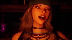 1boy 1girl 2022 3d ahoge animated anklet areola_slip arm_armor armor armored_boots aroused ass ass_focus ass_shake audible_music audible_speech badge bag bangle beanie blue_skirt boots bouncing_breasts bracelet breasts brown_eyeshadow brown_gloves brown_hair brown_nails brown_pants buckle bulge butt_crack capelet cauldron cave cleavage close-up clothing_cutout collarbone collared_shirt corset curly_hair earrings english_text epaulettes erection erection_under_clothes ewhitewolf eyeshadow fingerless_gloves fire flask frilled_shirt frills from_behind full_body gloves glowing glowing_eyes gold gold_trim grin hair_tie hairband hat headscarf height_difference herba_(under_the_witch) hero_(under_the_witch) high_collar highres holding holding_bag holding_flask hoop_earrings huge_ass huge_breasts huge_filesize indoors japanese_audio jewelry jiggle kneepits lantern leaning_forward leather leather_belt leather_pants legs_apart licking_lips light_smile long_hair looking_at_another makeup mature_female multicolored_hair multiple_rings multiple_views music neck_ring necklace night numericgazer orange_hair pants pantyhose parted_lips plate_armor plump potion pouch puffy_short_sleeves puffy_sleeves red_eyes red_shirt ring sakura_ari sash scabbard shadow sheath shirt short_hair short_sleeves shoulder_cutout sidelocks size_difference skirt smile smoking smoking_pipe sound standing staring subtitled suspenders sword talking tall_female thick_arms thick_lips thick_thighs thighs tongue tongue_out tsurime under_the_witch v-shaped_eyebrows video wavy_hair weapon wide_hips yellow_lips