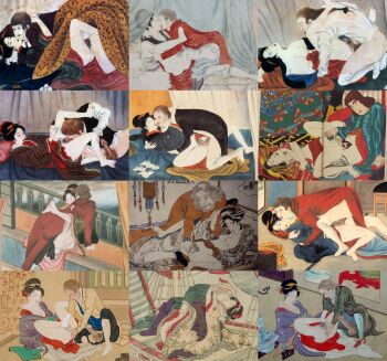 6+boys 6+girls after_vaginal aftersex anal bare_shoulders black_hair brown_hair clothed_sex collage cum cunnilingus cursive dutch erection female_masturbation female_pubic_hair fine_art_parody fingering french highres interracial japanese japanese_clothes leg_lift male_pubic_hair masturbation multiple_boys multiple_girls netorare nihonga non-web_source old oral outdoors parody penis pornography pubic_hair russian sex shunga spanish_clothes text_focus tongue traditional ukiyo-e uncensored united_kingdom vaginal