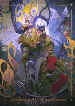 absurdres adeptus_astartes armor chain death_guard decay demon demon_primarch ginias highres holding holding_scythe hood insect_wings layered_clothes long_tongue mask mortarion mouth_mask primarch rebreather scythe skull smoke space_marine speaker spiked_armor spikes tongue torn_clothes warhammer_40k wings