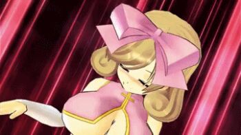 10s 3d :p animated animated_gif ass bandaid bandaids_on_nipples bouncing_breasts breasts brown_hair haruka_(senran_kagura) jiggle large_breasts lowres pasties senran_kagura senran_kagura_shinovi_versus thong tongue tongue_out