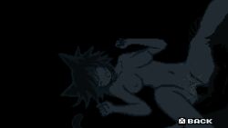 1boy 1girl animal_ears animated bad_tag bouncing_breasts breasts defeat game_cg helmet hetero highres kosmic91 medium_breasts missionary moon_rhapsody nyx_(moon_rhapsody) pixel_art rape screencap sex sound spread_legs tagme vaginal video