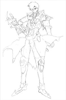 Rule 34 | 1990s (style), 1boy, absurdres, clip studio paint (medium), graphite (medium), highres, langrisser, original, pencil, retro artstyle, sheath, sicklebx, sketch, sword, traditional media, unsheathing, urushihara satoshi (style), video game, weapon