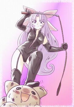 00s 1girl artist_self-insert bdsm breasts chunpai dominatrix femdom long_hair scrapped_princess very_long_hair whip whip_marks zefiris