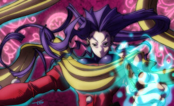 Rule 34 | female, impossible hair, psychic powers, purple hair, rose (street fighter), scar, scarf, spandex, street fighter, street fighter zero (series)