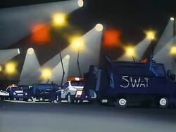 1980s_(style) amv animated anime_screenshot annapuma ass_shake audible_music audible_speech blonde_hair dancing dominion_tank_police english_audio english_translation gun lowres machine_gun military_vehicle motor_vehicle music music_video nurse oldschool police police_uniform policeman retro_artstyle rifle scope shirou_masamune siblings sniper_rifle sound spotlight strip_tease tagme tank twins undressing unipuma video weapon