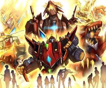 Rule 34 | absurdres, anosillus ii, anti (ssss.gridman), asanaka yomogi, asukagawa chise, clenched hands, denkou choujin gridman, dragon, dyna dragon, dynarex, dynazenon (character), epaulettes, full powered gridman, gauma, glowing, glowing eyes, glowing mouth, god zenon, goldburn, gridman universe, highres, holding hands, huge filesize, juuga, kaiser gridknight, long hair, mecha, minami yume, mujina, mummy costume, onija, robot, sizumu, ssss.dynazenon, ssss.gridman, suitcase, super robot, thunder gridman, tsukasawa takamatsu, wings, yamanaka koyomi