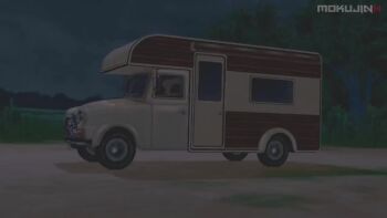 3d anal animated bikini dark-skinned_male dark_skin lechery_amore_(voice_actor) mokujin_hornywood persona persona_5 sex ssound swimsuit tagme takamaki_anne video