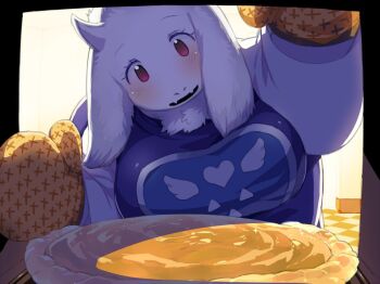 furry goat kishibe red_eyes tagme toriel undertale utdr_(toby_fox)