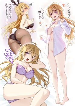 1girl breasts konoe_kanata large_breasts long_hair love_live! love_live!_nijigasaki_high_school_idol_club rokko translation_request