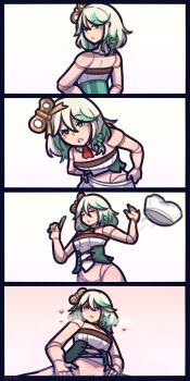 bloomers blush bottomless breath bunbbun cecilia_immergreen cleft_of_venus come_hither comic heart heavy_breathing highres hololive hololive_english hololive_english_-justice- out-of-frame_censoring plap_plap_plap_get_pregnant_(meme) removing_panties robot_girl underwear undressing vertical_comic virtual_youtuber winding_key