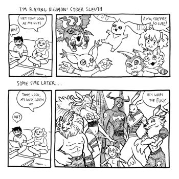 Rule 34 | 1boy, 1girl, 2boys, 2girls, 3boys, aiba ami, andiramon (deva), angewomon, animal ears, belt, cat, cat ears, devimon, digimon, digimon (creature), gloves, highres, holy ring, leomon, meme, multiple boys, multiple girls, picodevimon, tail, tailmon, terriermon, tunomon, wanyamon, weregarurumon, werewolf