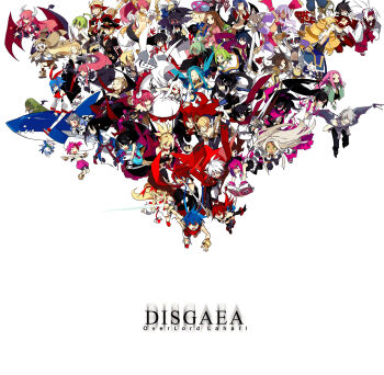 6+boys 6+girls :d adell_(disgaea) akutare_(disgaea) almaz_von_almadine_adamant annotated aqua_eyes aramis_(disgaea) archer_(disgaea) asagiri_asagi ash_(phantom_brave) asuka_cranekick axel_(disgaea) axel_(nippon_ichi) black_hair black_sclera blonde_hair blue_eyes blue_hair blush_stickers breasts brown_eyes brown_hair bubble_skirt carona carona_(phantom_brave) castille castille_(phantom_brave) chain cheerleader_(disgaea) choker cleavage closed_eyes colored_sclera company_connection cow_horns demon_girl demon_tail demon_wings detached_sleeves disgaea english_text eringya_(marl_kingdom) etna_(disgaea) everyone fang female_angel_(disgaea) female_swordmaster_(phantom_kingdom) female_warrior_(disgaea) flonne flonne_(fallen_angel) flower fubuki_(disgaea) ghost ghost_(disgaea) gig gig_(soul_cradle) glasses green_eyes green_hair gunslinger_(disgaea) hanako_(disgaea) healer_(disgaea) heart high_heels highres hood horns knife kunoichi_(disgaea) kurtis kurtis_(disgaea) kyoko_needleworker la_pucelle laharl laughing long_hair mage_(disgaea) makai_senki_disgaea makai_senki_disgaea_2 makai_senki_disgaea_3 mao_(disgaea) maou_prier marjoly marl_kingdom marona_(phantom_brave) master_big_star master_bigstar mid-boss mid-boss_(disgaea) midriff mr._champloo multiple_boys multiple_girls navel nekomata_(disgaea) ninja_(disgaea) nippon_ichi open_mouth original phantom_brave phantom_kingdom pink_eyes pink_hair pleinair pointy_ears pram_(phantom_kingdom) prier prinny puppet_princess_(marl_kingdom) purple_eyes putty_(phantom_brave) rabbit raspberyl red_eyes red_flower red_rose robe ronin_(disgaea) rose rozalin saber_kitty saber_kitty_(disgaea) salome_(phantom_kingdom) salvatore salvatore_(disgaea) same-san sapphire_rhodonite sarashi shoes short_hair shouting simple_background skirt skull_(disgaea) smile soul_cradle starshadowmagician stuffed_animal stuffed_toy succubus_(disgaea) tail taro_(disgaea) thighhighs tink tink_(disgaea) trenia trenia_(phantom_kingdom) usagi-san warrior_(disgaea) white_eyes white_hair wings yukimaru zetta_(book) zetta_(phantom_kingdom)
