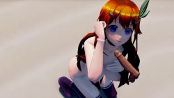 1boy 1girl 3d amv animated audible_music beach blue_eyes bracelet breast_suppress breasts brown_hair choker compilation cum cum_in_pussy dark-skinned_male dark_skin ejaculation fellatio hair_ornament handjob heart heart-shaped_pupils hentai_music_video hetero highres hololive interracial jewelry long_hair music music_video nipples nude on_bed oral outdoors penis purple_thighhighs pussy sex sin_sack sound star_(symbol) star_hair_ornament symbol-shaped_pupils testicles thighhighs tokino_sora vaginal video virtual_youtuber