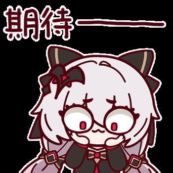 1girl animated animated_gif bat_hair_ornament black_bow black_dress bow closed_mouth dress hair_bow hair_ornament hands_on_own_face honkai_(series) honkai_impact_3rd long_hair looping_animation lowres luna_(honkai_impact) red_pupils solo transparent_background upper_body white_background xixi_fei