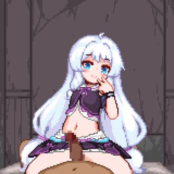 1boy 1girl :3 ahoge animated animated_gif arm_behind_back blue_eyes bracelet censored cervix clothed_female_nude_male clothed_sex commentary_request commission cowgirl_position cross-section dark-skinned_male dark_skin deep_penetration erection floating_hair hand_up happy_sex hetero hinainf indoors interracial inward_v jewelry loli long_hair low-tied_long_hair low-tied_sidelocks lowres lying midriff miniskirt mosaic_censoring navel no_panties nude on_bed paid_reward_available penis pixel_art pov pov_crotch purple_skirt sex sidelocks skeb_commission skirt smile smug solo_focus soulworker stella_unibell stomach_bulge straddling uterus v v-shaped_eyebrows vaginal white_hair