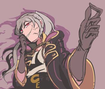 Rule 34 | davewaterfalls, fire emblem, fire emblem awakening, fire emblem heroes, grima (fire emblem) (female), nintendo, official alternate costume, possessed, red eyes, robe, white hair