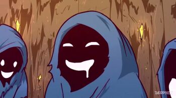 1girl 4boys animated animated_gif bdsm blue_eyes bound bound_legs bound_wrists cave clothes_pull colored_skin cum cum_in_pussy cum_on_body cum_on_lower_body cum_overflow cum_pool cumdrip derpixon distressed doggystyle ejaculation fantasy forced goblin goblin_male grey_skin hair_through_headwear hands_bound hetero jean_(fandeltales) lying multiple_boys on_ground on_side pants pants_pull penis pussy pussy_juice rape red_hair restrained sex sex_from_behind testicles twintails vaginal