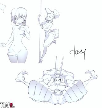 1futa 2girls artist_name bad_id bad_pixiv_id braid breasts cerebella_(skullgirls) collage doxy erection foreskin futanari gender_request genderswap hat high_heels large_breasts living_clothes multiple_girls nipples no_panties penis phimosis playboy_bunny pointy_boots pole pole_dancing pubic_hair puffy_nipples pussy ranma-chan ranma_1/2 restrained shoes single_braid sketch skullgirls small_breasts spread_legs stripper_pole the_flintstones vice-versa_(skullgirls) wilma_flintstone