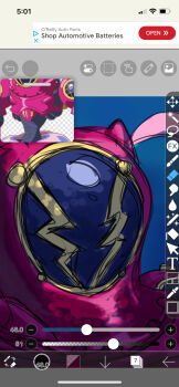 Rule 34 | amphimon, android, armor, digimon, digimon (creature), diving suit, full armor, gynoid, highres, mecha girl, robot girl