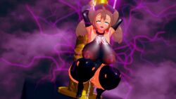 1girl 3d ahegao alternate_breast_size animated arm_support arms_up ass belly black_leotard blush bouncing_breasts breasts brown_hair censored clothes_lift clothes_pull clothing_aside dark-skinned_female dark_skin female_ejaculation female_orgasm foreshortening girl_on_top green_eyes groin highres hypnosis koikatsu_(medium) large_breasts leotard leotard_aside lips mind_control nintendo nipples nude orgasm penis pokemon pokemon_swsh puffy_areolae pussy pussy_juice restrained revealing_clothes rolling_eyes shauna_(pokemon) shiny_skin shirt smile sound spread_legs steaming_body tagme thick_thighs thighhighs thighs thong thong_leotard trembling vaginal video wasabi_udon03 wide_hips