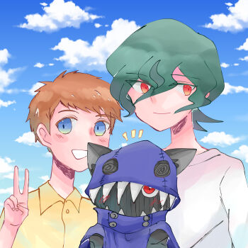 Rule 34 | absurdres, appmon, digimon, digimon universe: appli monsters, hackmon (appmon), highres, katsura hajime, katsura rei, tagme