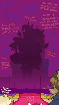 1girl 4boys ass breasts completely_nude english_text erection fakeryway furry furry_female furry_male heart horns horse_girl huge_breasts huge_penis multiple_boys my_little_pony nude on_person penis princess_luna revealing_clothes sex sex_from_behind sitting sitting_on_person stealth_sex vaginal