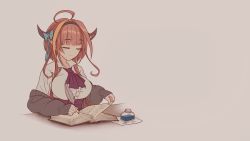 6+girls ahoge akai_haato amane_kanata animated audible_music blinking book breasts closed_mouth clothes_writing dragon dragon_girl dragon_horns dragon_tail fireworks guitar handheld_game_console hat himemori_luna holding holding_instrument holding_shirt holding_unworn_clothes holoforce hololive horns inkwell instrument kiryu_coco kiryu_coco_(1st_costume) large_breasts minato_aqua multiple_girls nintendo_switch open_book orange_hair pointy_ears profanity quill red_eyes ryoushi_chicken_soup_grass_big_chungus shiranui_flare shirt sombrero sound split_mouth tail thank_you tokoyami_towa tsunomaki_watame unworn_shirt video virtual_youtuber writing zhvo