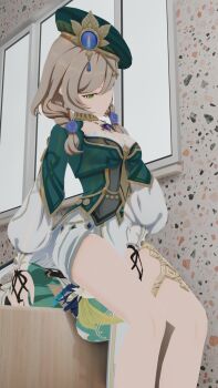 1boy 1girl artist_request bdsm blonde_hair blue_hair femdom genshin_impact green_eyes green_hat hand_on_another&#039;s_head hand_on_another&#039;s_shoulder hat lisa_(genshin_impact) photo_(medium) reverse_ryona sitting sitting_on_face sitting_on_person sleeping smother unconscious unconscious_male venti_(genshin_impact)