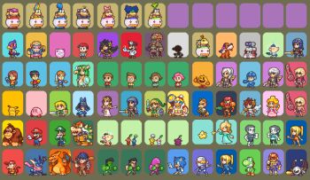 6+boys 6+girls :3 alien alph_(pikmin) animal_crossing arm_cannon black_hair blonde_hair blue_hair blue_pikmin bowser bowser_jr. brown_hair captain_falcon charizard dark_pit diddy_kong donkey_kong dr._mario duck_hunt everyone f-zero falco_lombardi family_computer_robot female_robin_(fire_emblem) fire_emblem fox_mccloud ganondorf gen_1_pokemon gen_4_pokemon gen_6_pokemon green_hair greninja iggy_koopa ike_(fire_emblem) jigglypuff kid_icarus kid_icarus_uprising king_dedede kirby kirby_(series) koopa koopalings larry_koopa lemmy_koopa link little_mac lucario lucina_(fire_emblem) ludwig_von_koopa luigi luma_(mario) male_robin_(fire_emblem) mario mario_(series) marth_(fire_emblem) mega_man_(character) mega_man_(series) meta_knight metroid mii_(nintendo) monkey morton_koopa_jr. mother_(series) mr._game_&amp;_watch multiple_boys multiple_girls neorice ness_(mother_2) nintendo olimar pac-man palutena pikmin_(creature) pikmin_(series) pikmin_2 pikmin_3 pink_hair pit_(kid_icarus) pixel_art pointy_ears pokemon pokemon_(creature) ponytail princess_peach princess_zelda punch-out!! purple_pikmin red_pikmin rosalina roy_koopa samus_aran sheik shulk_(xenoblade) sonic_(series) sonic_the_hedgehog spacesuit star_fox super_mario_bros._1 super_mario_bros._3 super_mario_galaxy super_smash_bros. sword the_legend_of_zelda villager_(animal_crossing) wario weapon wendy_o._koopa white_pikmin wii_fit wii_fit_trainer wii_fit_trainer_(female) wii_fit_trainer_(male) xenoblade_chronicles_(series) yellow_pikmin yoshi zero_suit