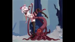 animated ass bestiality blindfold breasts bug censored clone cum cum_in_mouth cum_in_pussy cum_inflation cumdrip dog drooling egg egg_implantation egg_laying fellatio heart hetero inflation medium_breasts monster oral ovipositor penis pixel_art rape ribbon school_uniform silk sound spider spider_web stuck_in_object syahata&#039;s_bad_day tagme tentacles thighhighs video white_hair zombie