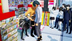 2b_(nier:automata) 2b_(nier:automata)_(cosplay) 3d 4girls 5boys age_difference animated assisted_fellatio bent_over black_dress black_footwear blindfold boots boruto:_naruto_next_generations censored cosplay crowd dress exhibitionism faceless faceless_female faceless_male father_and_daughter fellatio full_body hand_on_another&#039;s_head hetero high_heel_boots high_heels holding_detached_head incest irrumatio leaning_forward legs_apart loli mosaic_censoring multiple_boys multiple_girls naruto_(series) nier:automata nier_(series) no_audio oral penis ponchi public_indecency sexual_coaching standing thigh_boots uchiha_sarada uchiha_sasuke uzumaki_naruto video watching