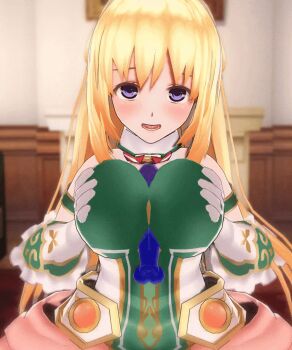 animated animated_gif breasts choujigen_game_neptune huge_breasts large_breasts neptune_(series) paizuri vert