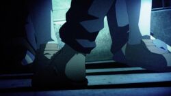 1girl animated asagami_fujino black_hair blank_eyes breasts breasts_out empty_eyes forced gang_rape grabbing_another's_breast grabbing_another's_hair groping highres holding_another's_hair kara_no_kyoukai knife large_breasts long_hair lying multiple_boys nipples on_back pool_table rape sex sound spitting table tagme third-party_edit vaginal video