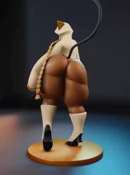 1girl 3d animated ass blazblue braid breasts buruma cameltoe dark-skinned_female dark_skin female_focus honkcg hood huge_ass large_breasts sharp_teeth solo tagme tail taokaka teeth thick_thighs thighs twin_braids video wide_hips