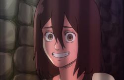 1boy 1girl age_difference ahegao anal animated anus ass audible_speech bed bent_over black_panties bouncing_ass bouncing_breasts breasts bribery brown_eyes brown_hair cowgirl_position cum cum_in_ass curvy d-art doggystyle english_audio gabi_braun girl_on_top grabbing_another&#039;s_ass groping hetero huge_ass jacket jiggle kaiartz07 medium_breasts moaning music nervous_smile nervous_sweating panties penis pillow pov prison prison_cell rolling_eyes rubyredva sex sex_from_behind shingeki_no_kyojin short_hair sitting smile sound spread_legs spudninja straddling sweat tagme thick_thighs thighs tongue tongue_out underwear video wide_hips