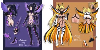 Rule 34 | 2girls, absurdres, black eyes, black hair, blonde hair, blue eyes, boots, breasts, capelet, cosplay, crossover, facial mark, fingernails, genderswap, genderswap (mtf), gloves, high collar, high heel boots, high heels, highres, kamui (kill la kill), kill la kill, kiryuuin satsuki, kiryuuin satsuki (cosplay), large breasts, life fiber, living clothes, long fingernails, long hair, looking at viewer, matoi ryuuko, matoi ryuuko (cosplay), medium breasts, microskirt, midriff, mizuki-cho, multicolored hair, multiple girls, naruko (naruto), naruto (classic), naruto (series), navel, pleated skirt, ponytail, revealing clothes, school uniform, senketsu, serafuku, sexy no jutsu, skirt, smile, spiked hair, stomach, streaked hair, suspenders, thigh boots, thighhighs, thighs, twintails, uchiha sasuke, underboob, uzumaki naruto, very long fingernails, whisker markings