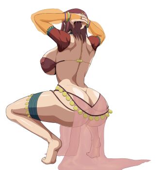 1girl absurdres ass breasts code_geass female_focus highres iwao178 kouzuki_kallen swimsuit